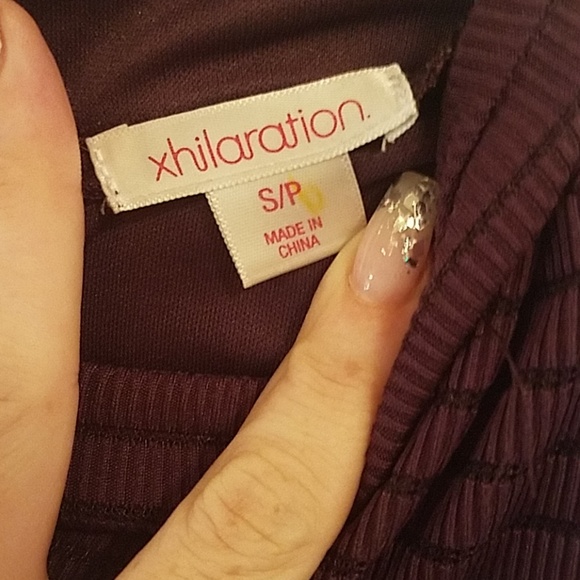 short purple dress - Picture 3 of 3